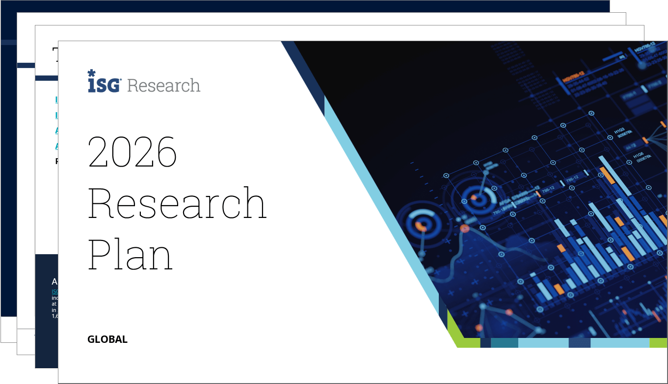 2026 ISG Research Plan Stack 2026 ISG Research Plan Stack